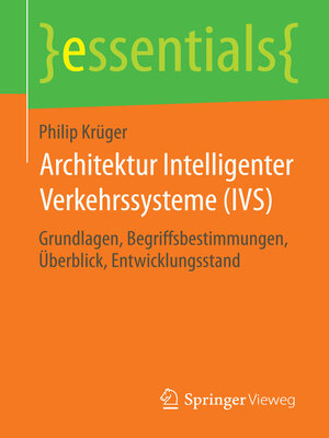cover image of Architektur Intelligenter Verkehrssysteme (IVS)